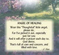 Angel of Healing Pin