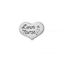 Pewter Pin Love A Nurse