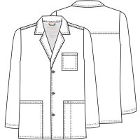 Men’s 32″ Antimicrobial Consultation Lab Coat with Fluid Barrier