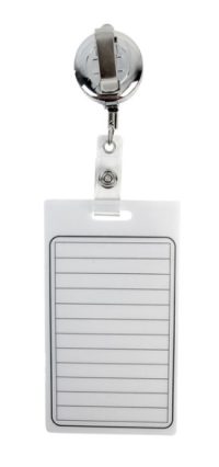 ID Avenue Dry Erase Board, Marker, & Badge Reel Set