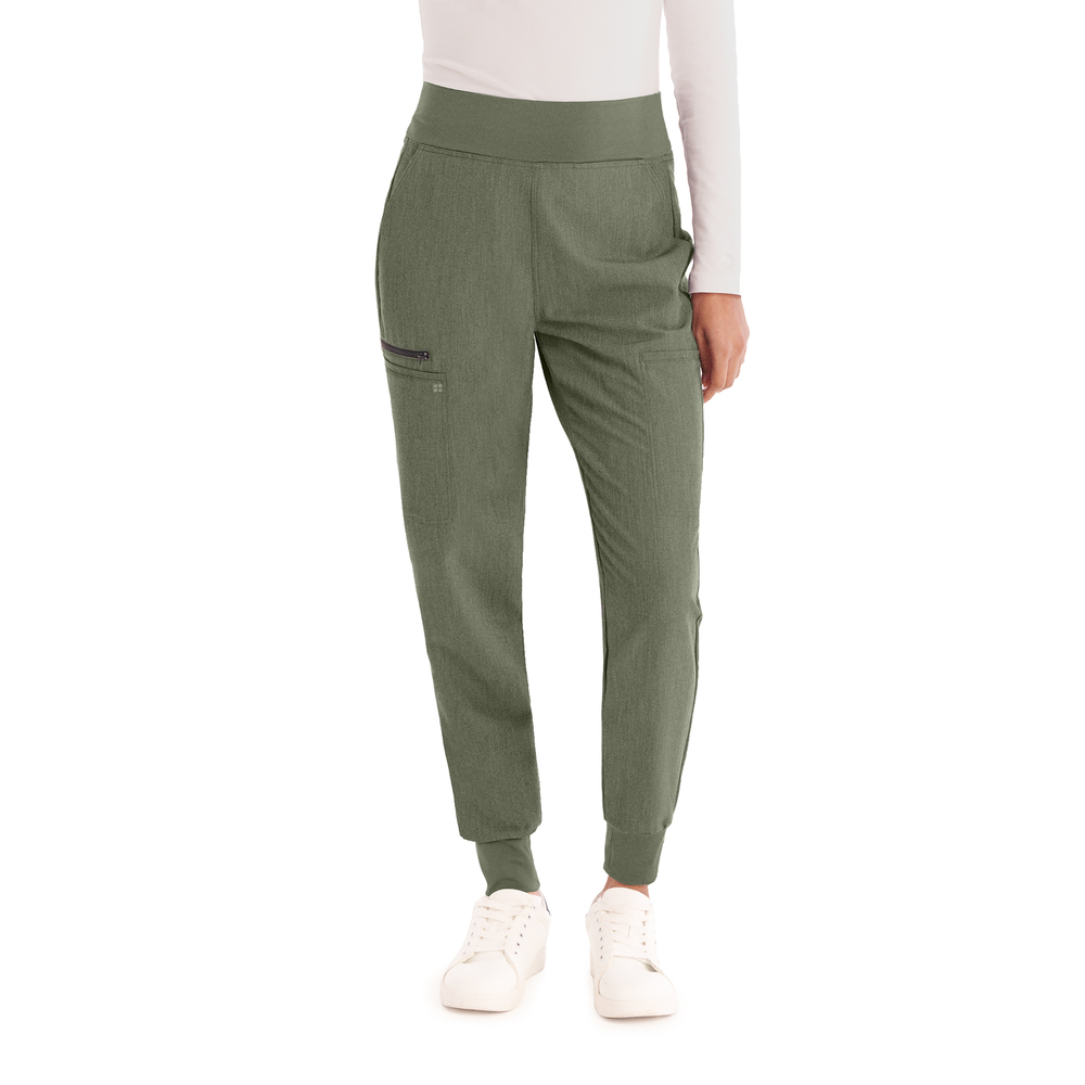 V.Tess Jogger with Jersey Knit Contrast